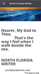 Mobile Screenshot of northfloridawriter.com